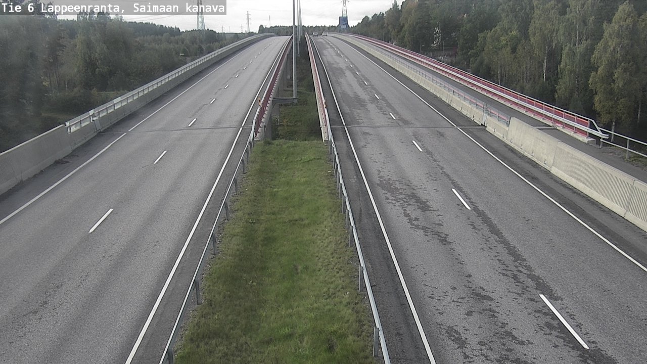 Kelikamerat Kuva Tie 6 Lappeenranta, Saimaan kanava, Lappeenranta, Etelä-Karjala