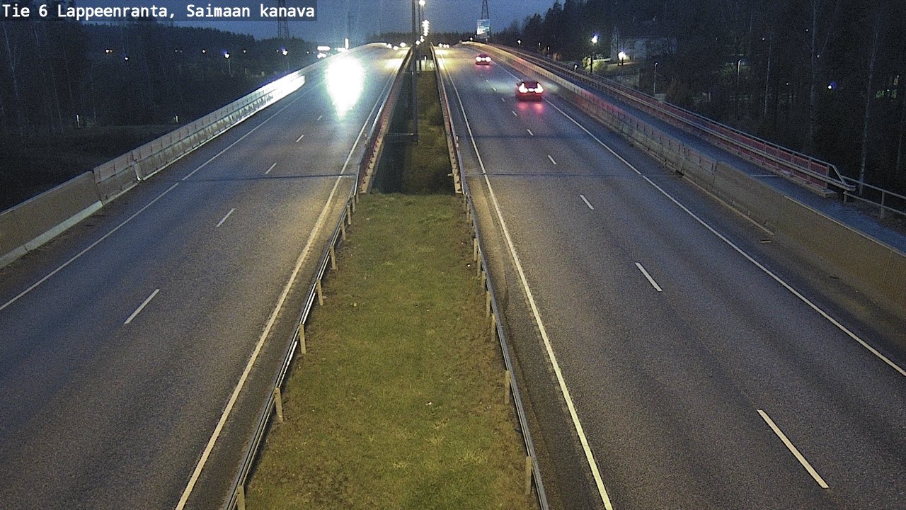 Weather Camera Image Road 6 Lappeenranta, Saimaa channel, Lappeenranta, Etelä-Karjala