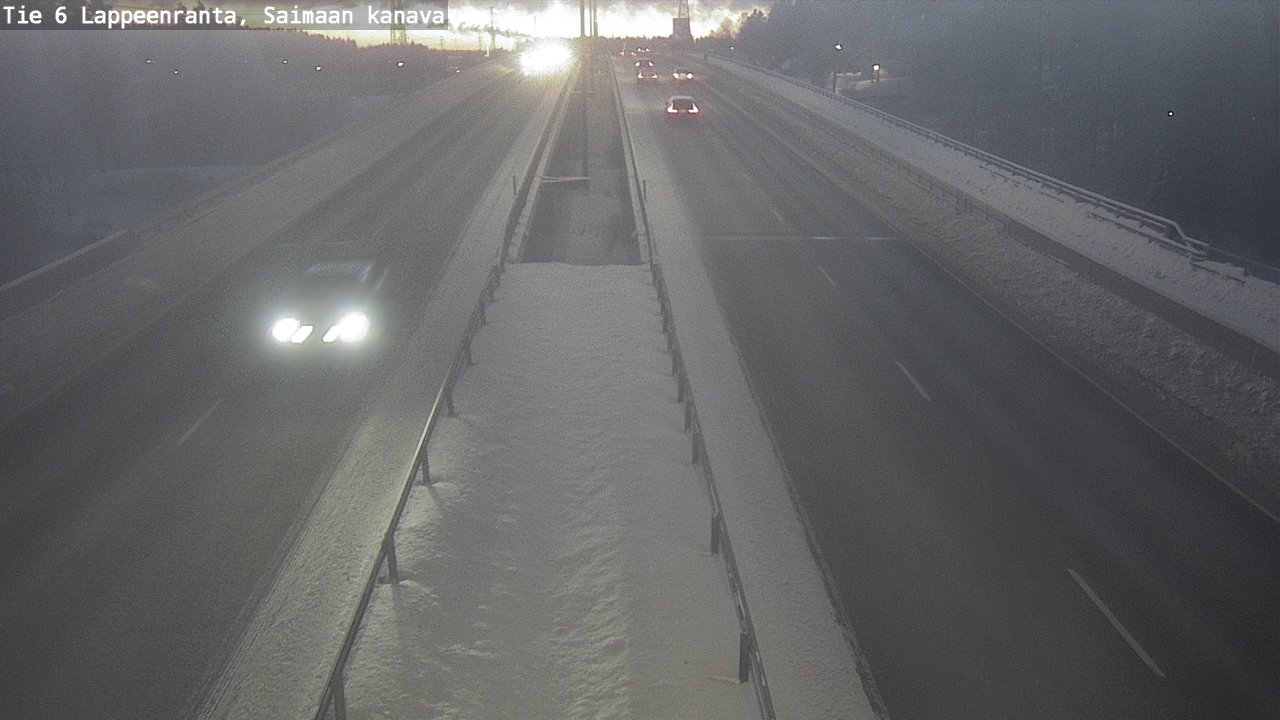 Weather Camera Image Road 6 Lappeenranta, Saimaa channel, Lappeenranta, Etelä-Karjala