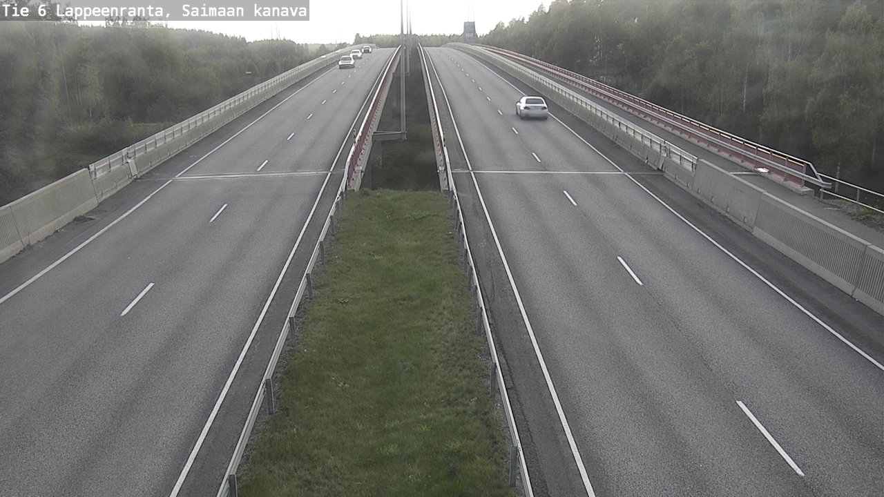 Kelikamerat Kuva Tie 6 Lappeenranta, Saimaan kanava, Lappeenranta, Etelä-Karjala