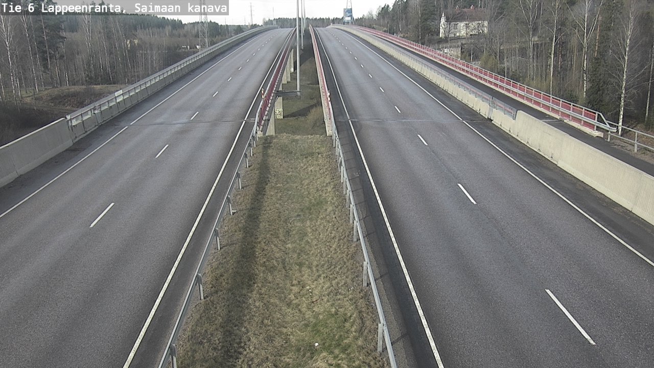 Kelikamerat Kuva Tie 6 Lappeenranta, Saimaan kanava, Lappeenranta, Etelä-Karjala