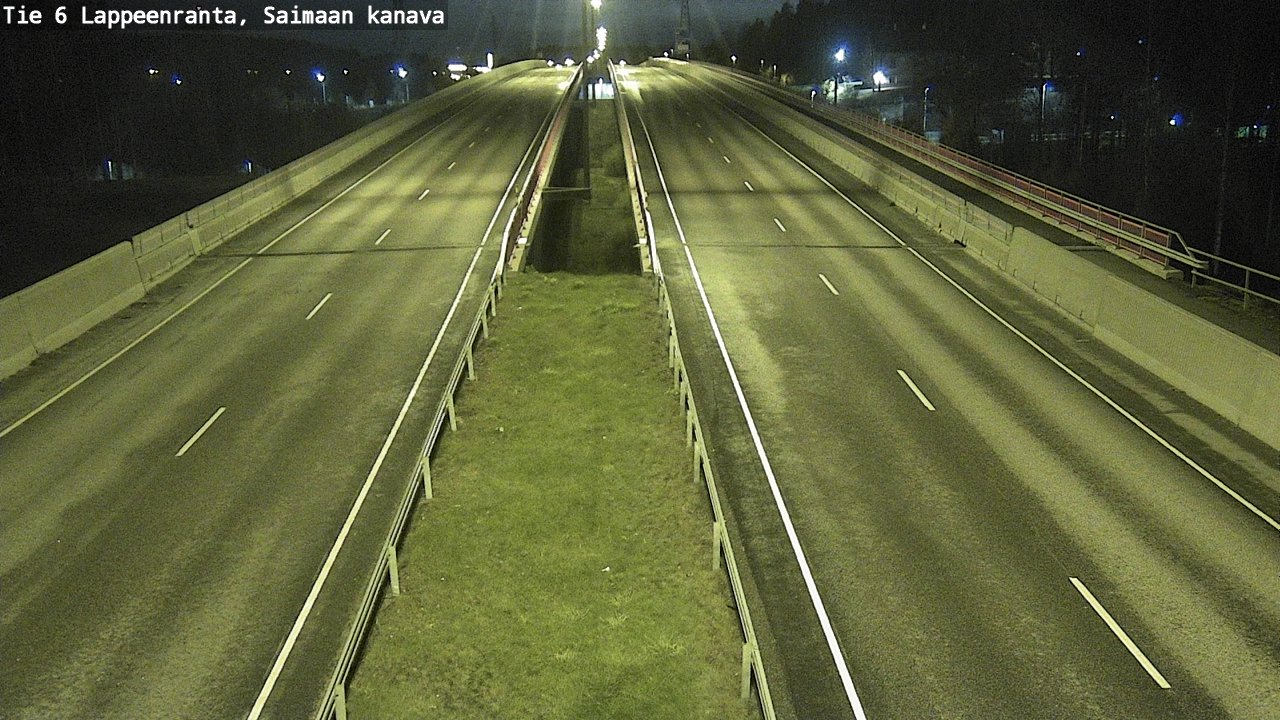 Weather Camera Image Road 6 Lappeenranta, Saimaa channel, Lappeenranta, Etelä-Karjala