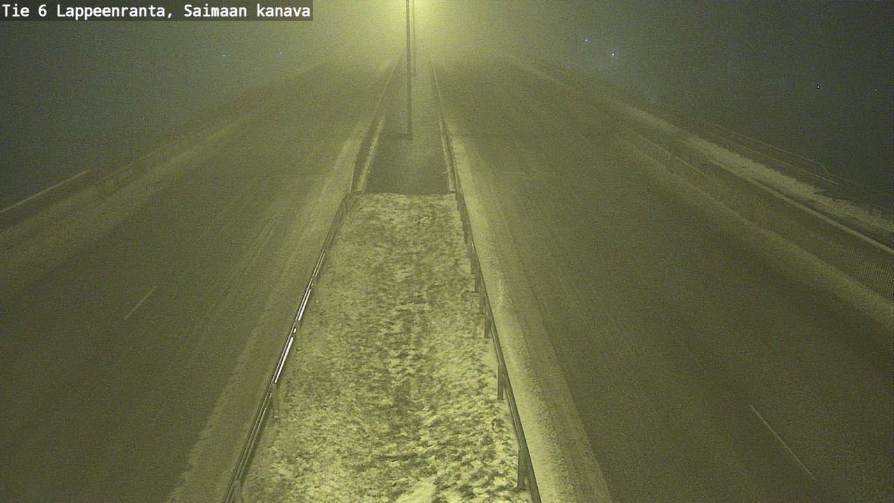 Weather Camera Image Road 6 Lappeenranta, Saimaa channel, Lappeenranta, Etelä-Karjala