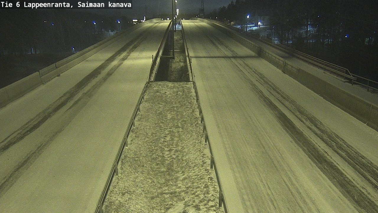 Kelikamerat Kuva Tie 6 Lappeenranta, Saimaan kanava, Lappeenranta, Etelä-Karjala