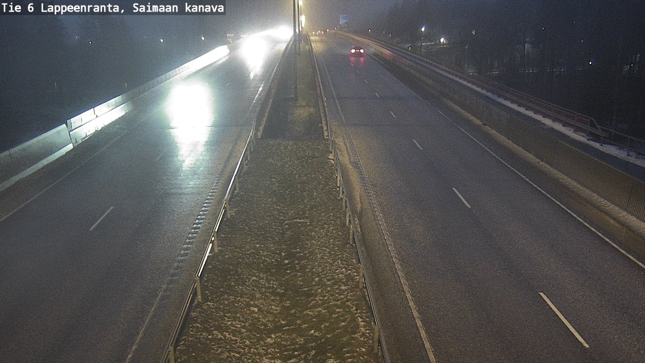 Weather Camera Image Road 6 Lappeenranta, Saimaa channel, Lappeenranta, Etelä-Karjala