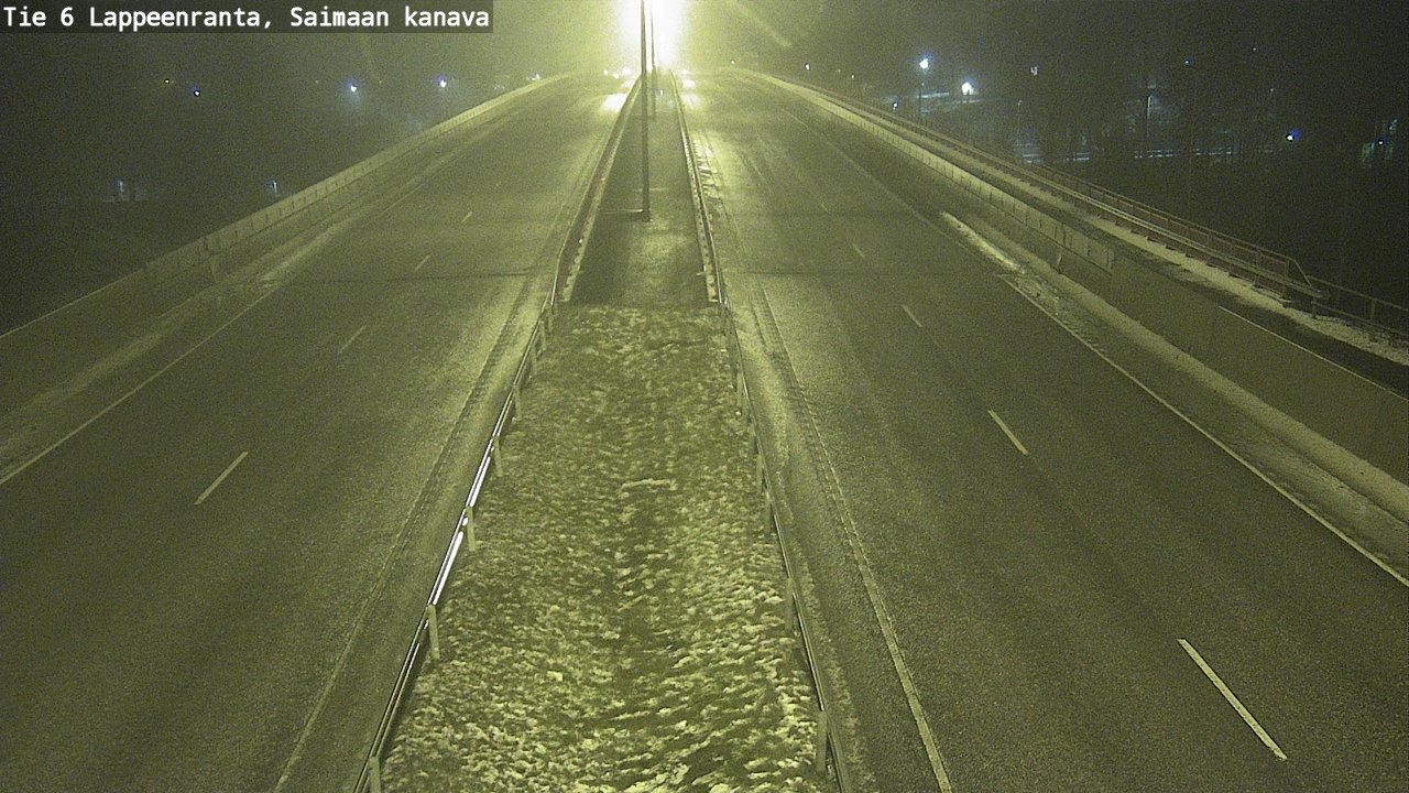 Weather Camera Image Road 6 Lappeenranta, Saimaa channel, Lappeenranta, Etelä-Karjala