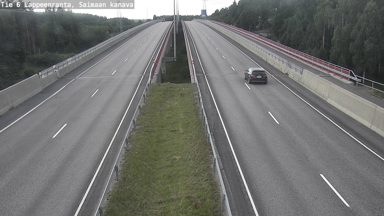 Kelikamerat Kuva Tie 6 Lappeenranta, Saimaan kanava, Lappeenranta, Etelä-Karjala