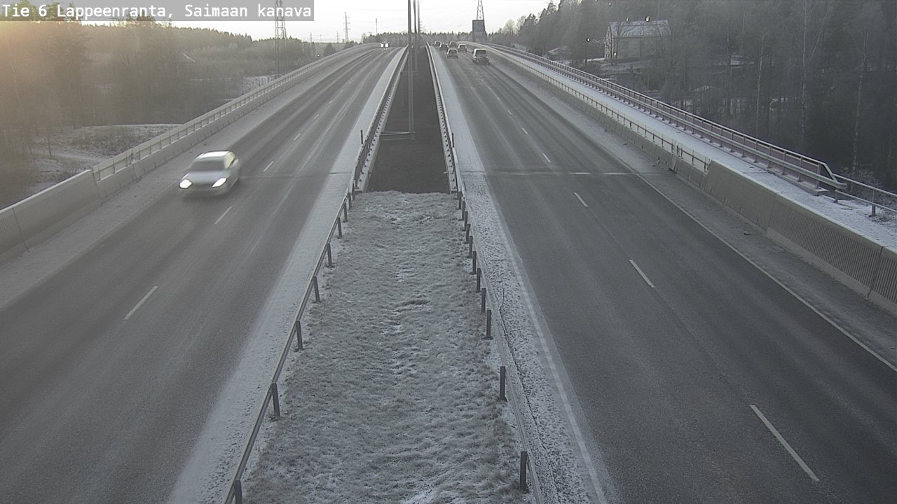 Kelikamerat Kuva Tie 6 Lappeenranta, Saimaan kanava, Lappeenranta, Etelä-Karjala