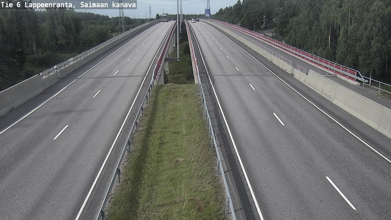 Kelikamerat Kuva Tie 6 Lappeenranta, Saimaan kanava, Lappeenranta, Etelä-Karjala