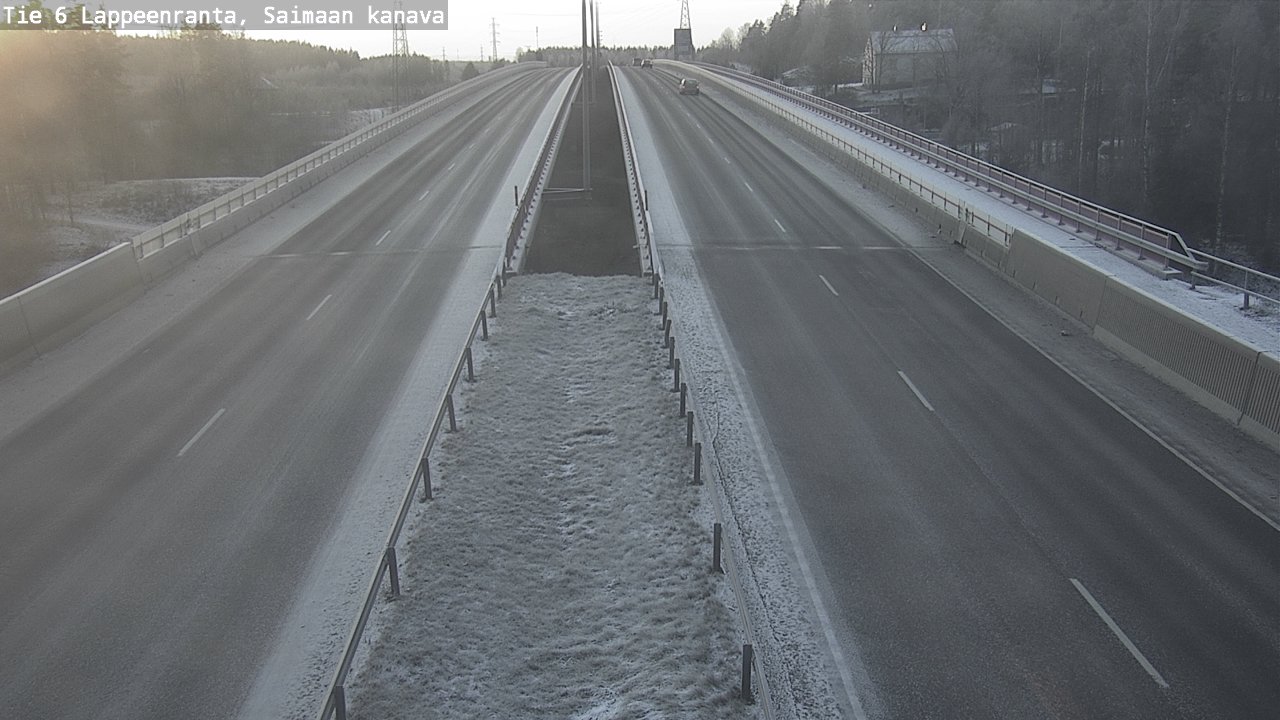 Kelikamerat Kuva Tie 6 Lappeenranta, Saimaan kanava, Lappeenranta, Etelä-Karjala