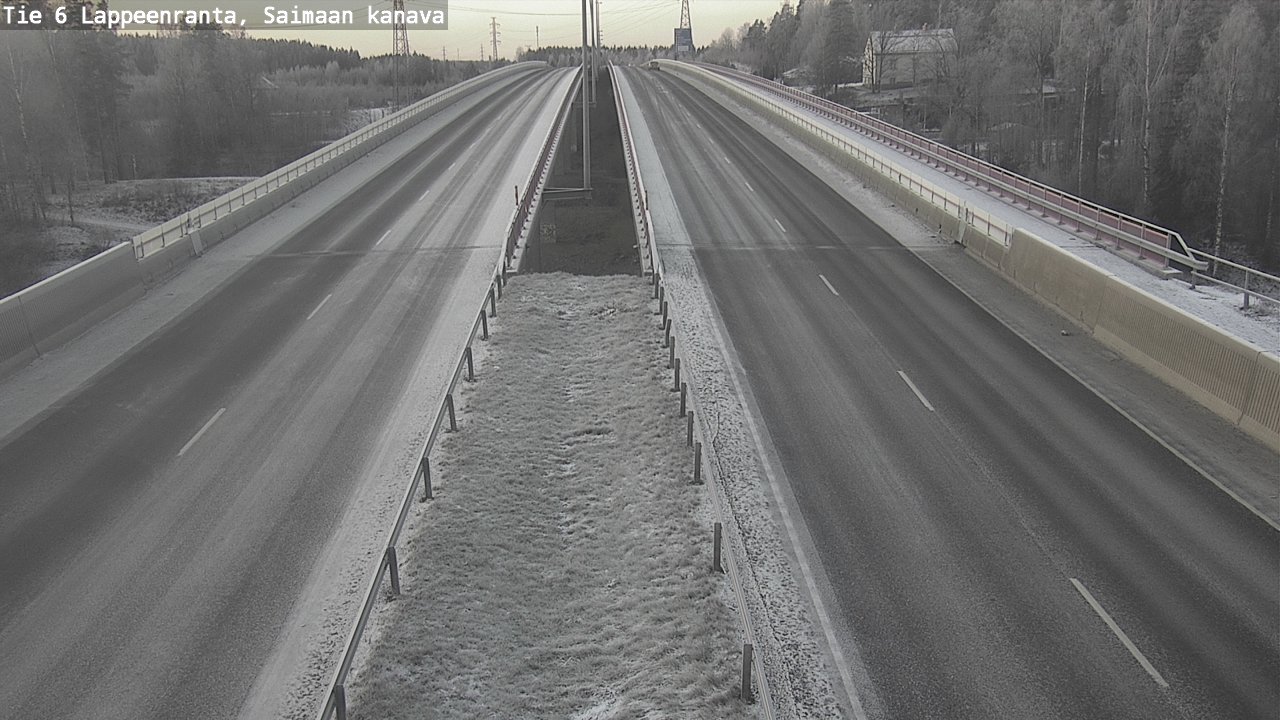 Kelikamerat Kuva Tie 6 Lappeenranta, Saimaan kanava, Lappeenranta, Etelä-Karjala