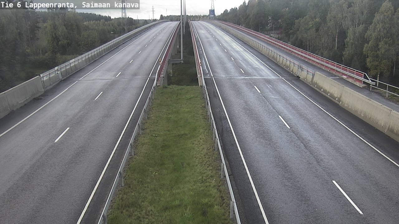 Kelikamerat Kuva Tie 6 Lappeenranta, Saimaan kanava, Lappeenranta, Etelä-Karjala