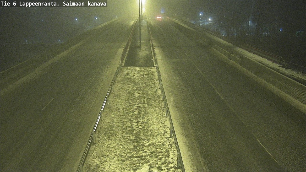 Weather Camera Image Road 6 Lappeenranta, Saimaa channel, Lappeenranta, Etelä-Karjala