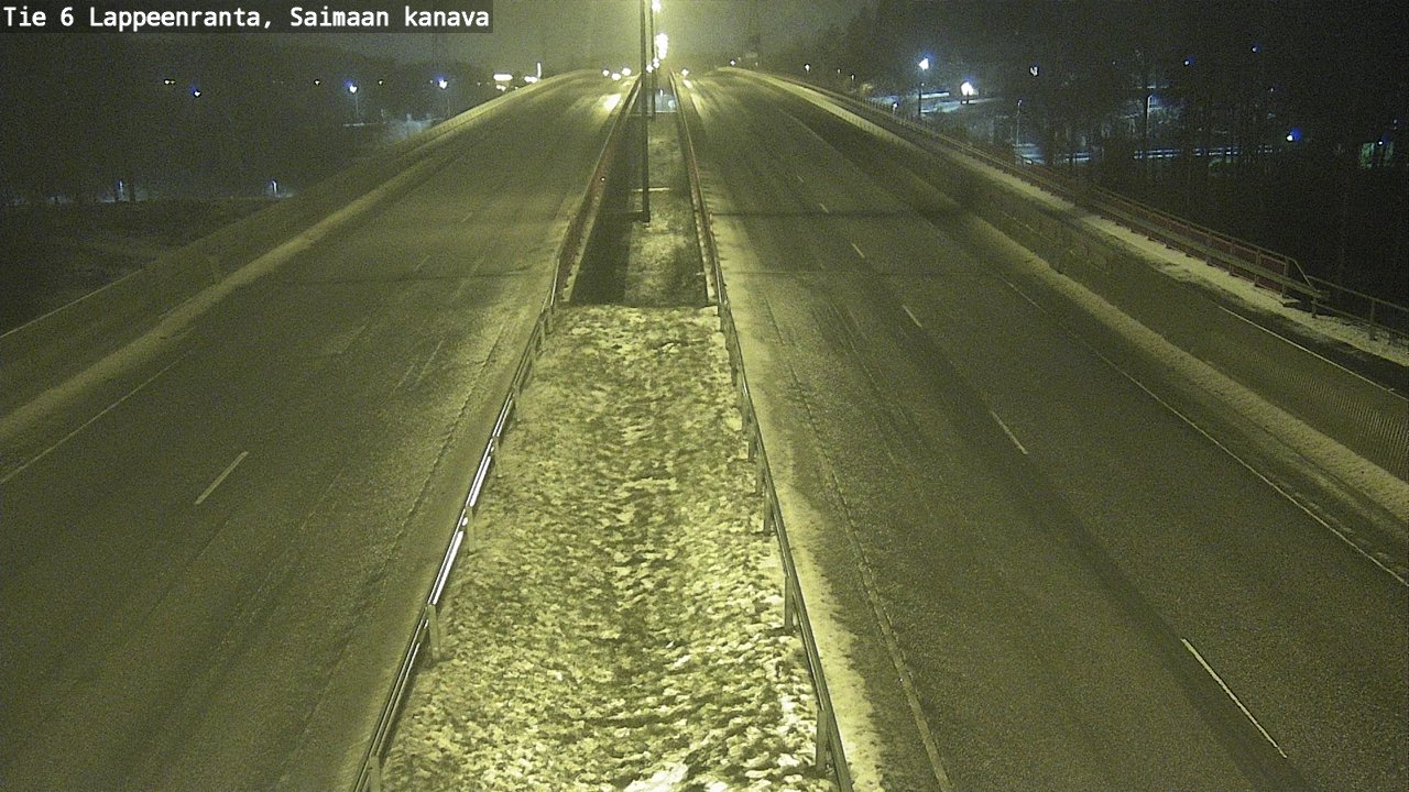 Weather Camera Image Road 6 Lappeenranta, Saimaa channel, Lappeenranta, Etelä-Karjala