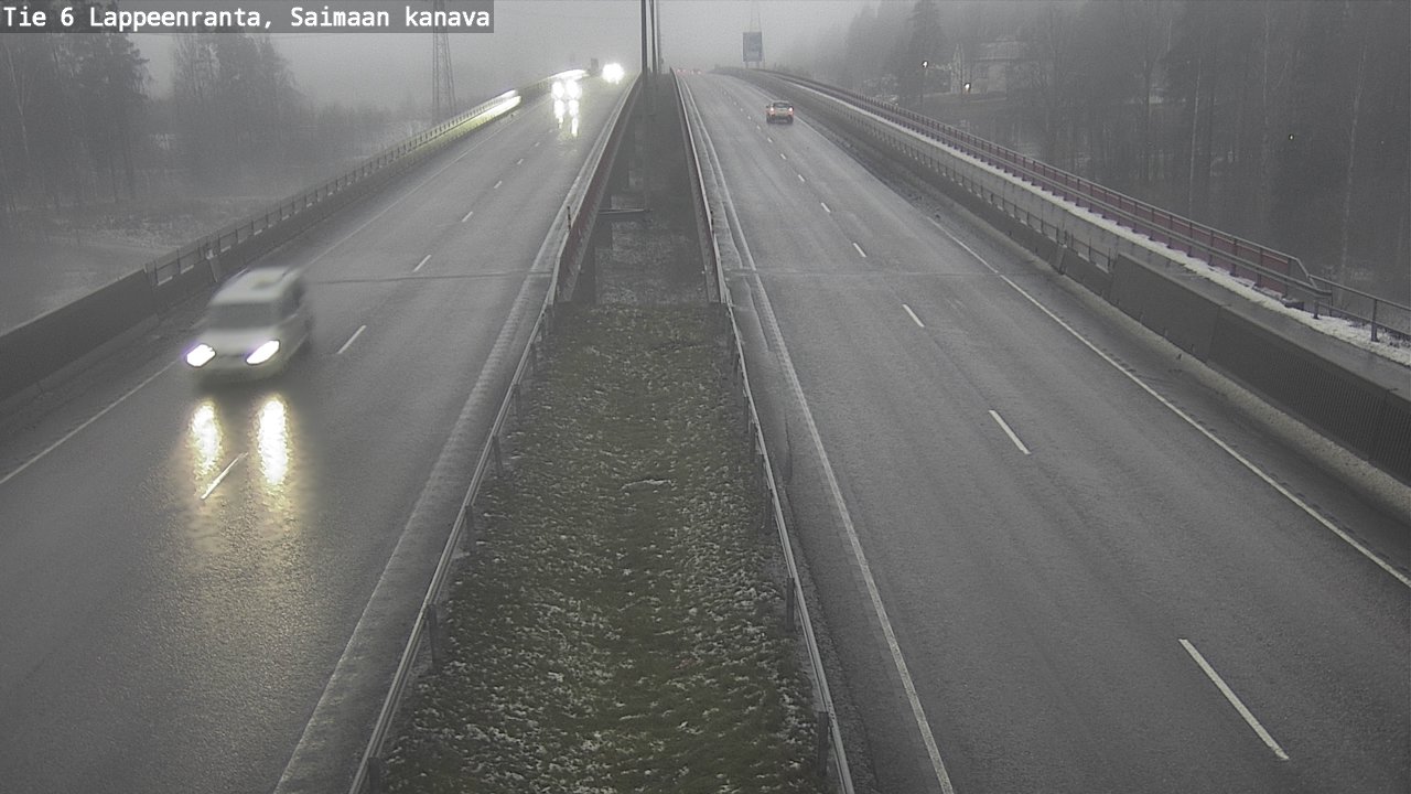 Weather Camera Image Road 6 Lappeenranta, Saimaa channel, Lappeenranta, Etelä-Karjala
