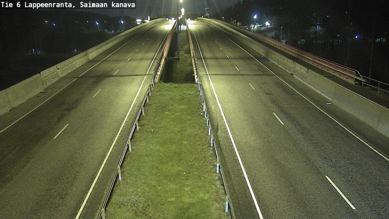 Weather Camera Image Road 6 Lappeenranta, Saimaa channel, Lappeenranta, Etelä-Karjala