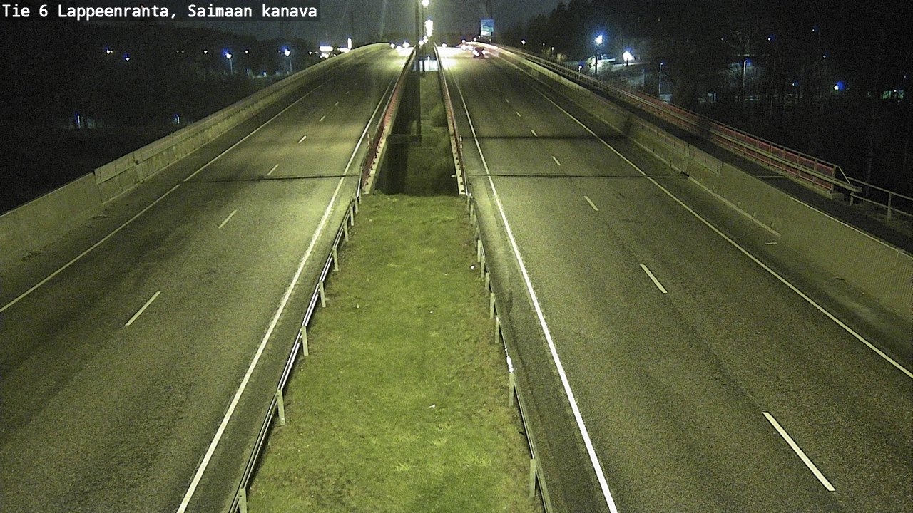 Weather Camera Image Road 6 Lappeenranta, Saimaa channel, Lappeenranta, Etelä-Karjala
