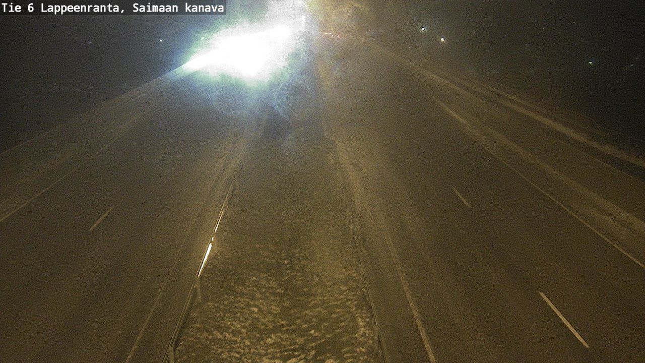 Weather Camera Image Road 6 Lappeenranta, Saimaa channel, Lappeenranta, Etelä-Karjala