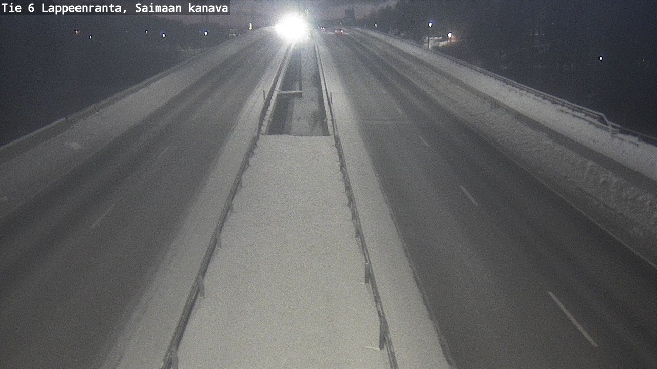 Weather Camera Image Road 6 Lappeenranta, Saimaa channel, Lappeenranta, Etelä-Karjala
