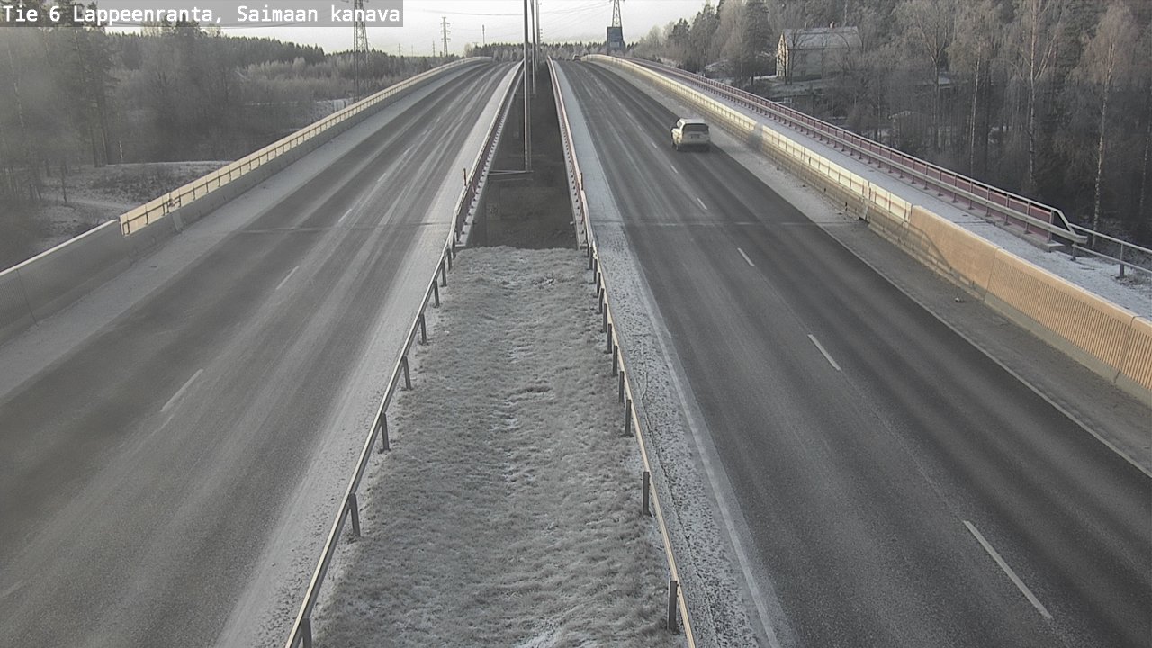 Kelikamerat Kuva Tie 6 Lappeenranta, Saimaan kanava, Lappeenranta, Etelä-Karjala