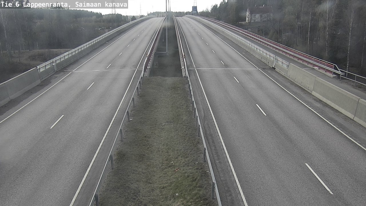 Kelikamerat Kuva Tie 6 Lappeenranta, Saimaan kanava, Lappeenranta, Etelä-Karjala