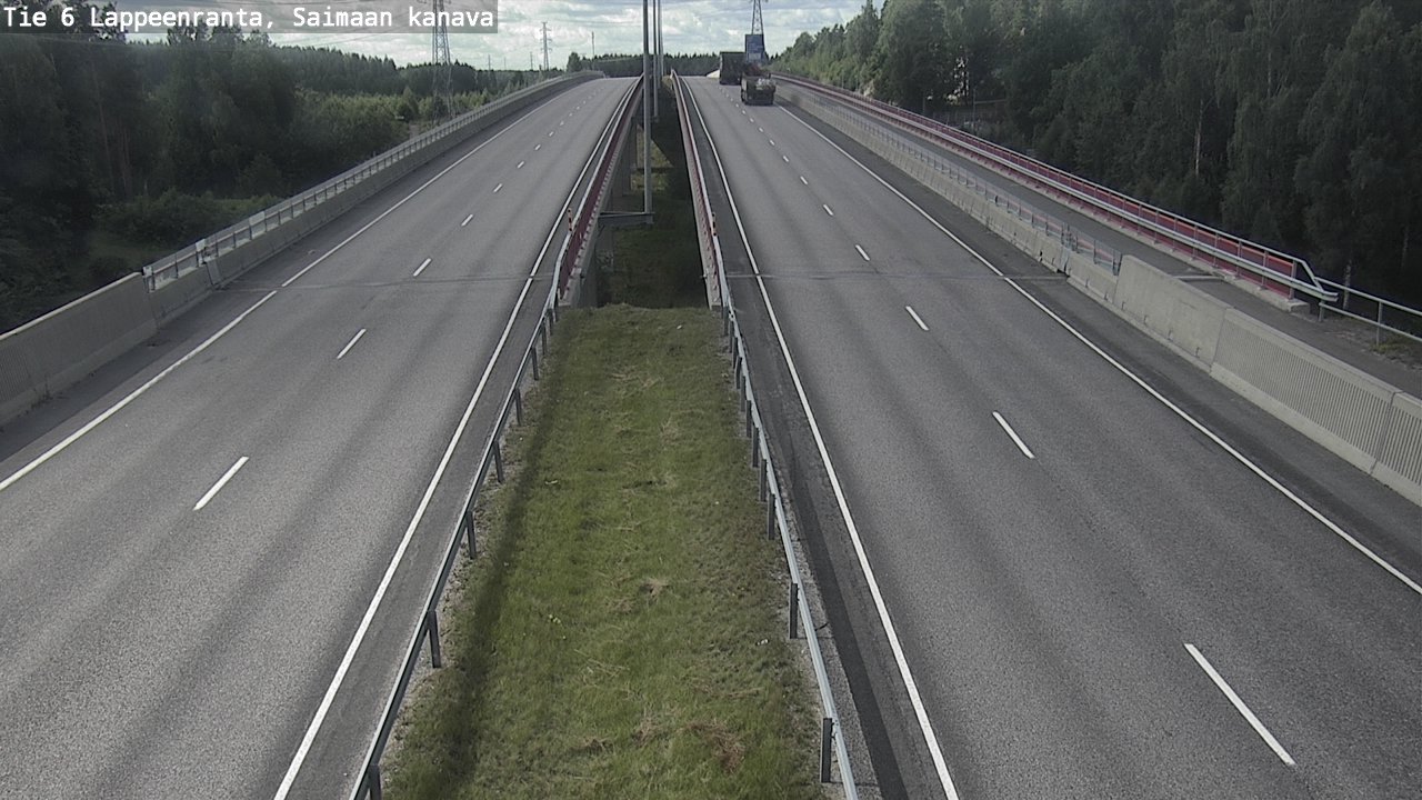 Kelikamerat Kuva Tie 6 Lappeenranta, Saimaan kanava, Lappeenranta, Etelä-Karjala