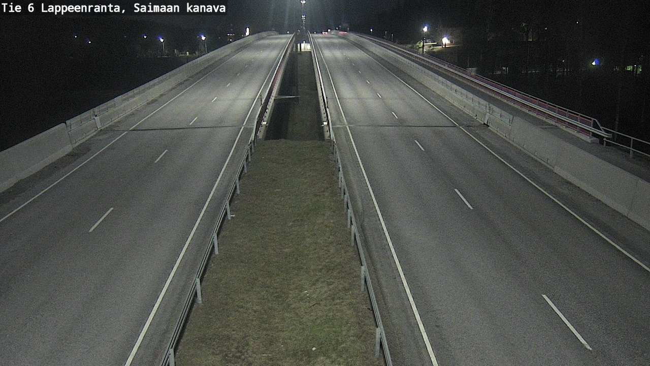 Weather Camera Image Väg 6 Villmanstrand,Saima kanal, Lappeenranta, Etelä-Karjala