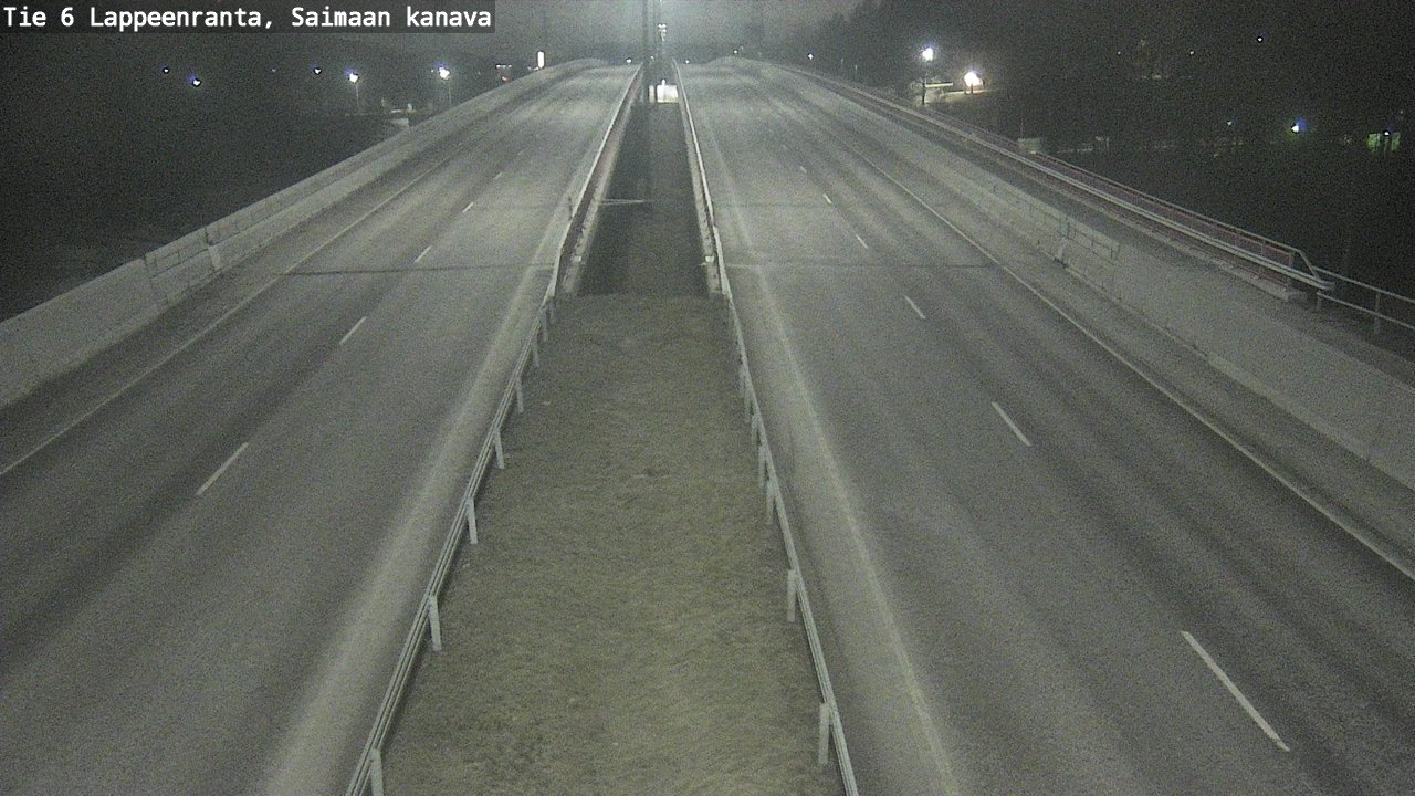 Weather Camera Image Road 6 Lappeenranta, Saimaa channel, Lappeenranta, Etelä-Karjala