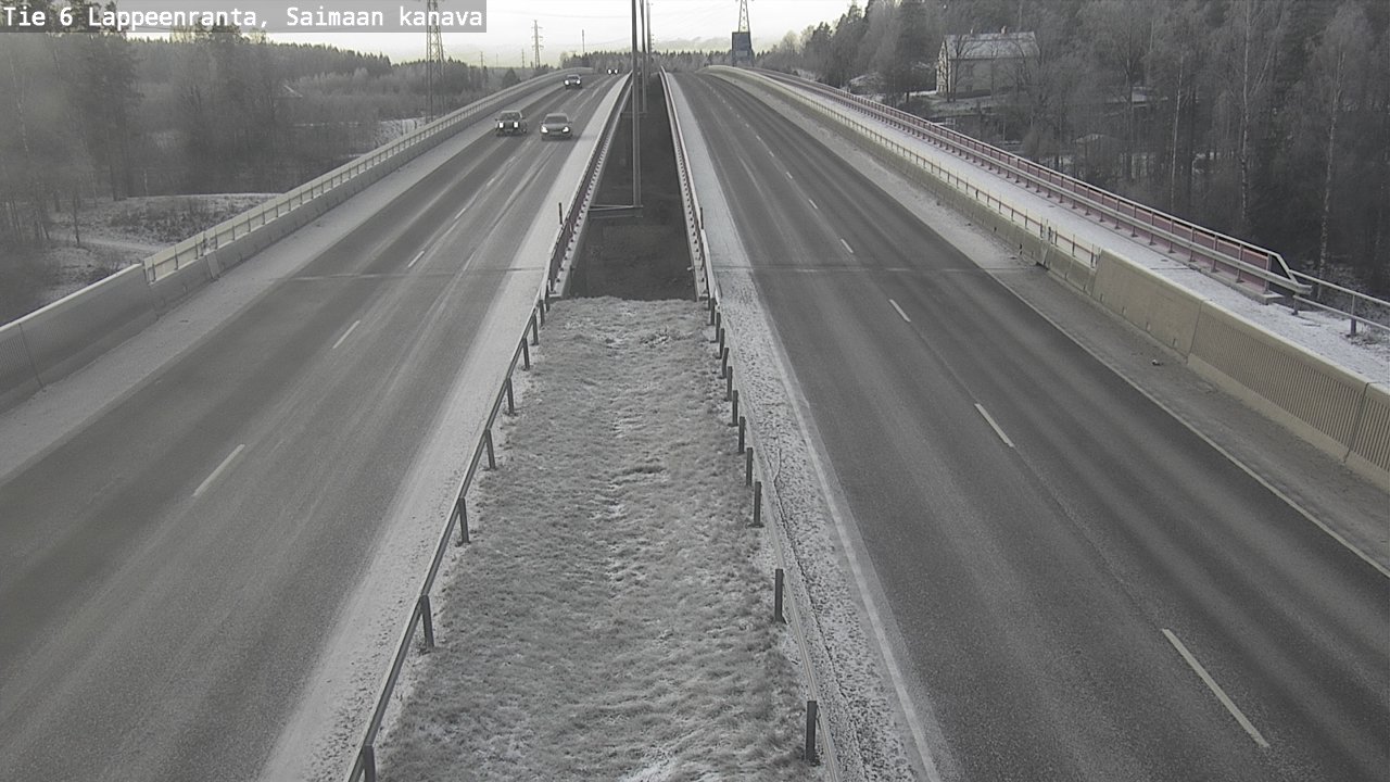 Kelikamerat Kuva Tie 6 Lappeenranta, Saimaan kanava, Lappeenranta, Etelä-Karjala