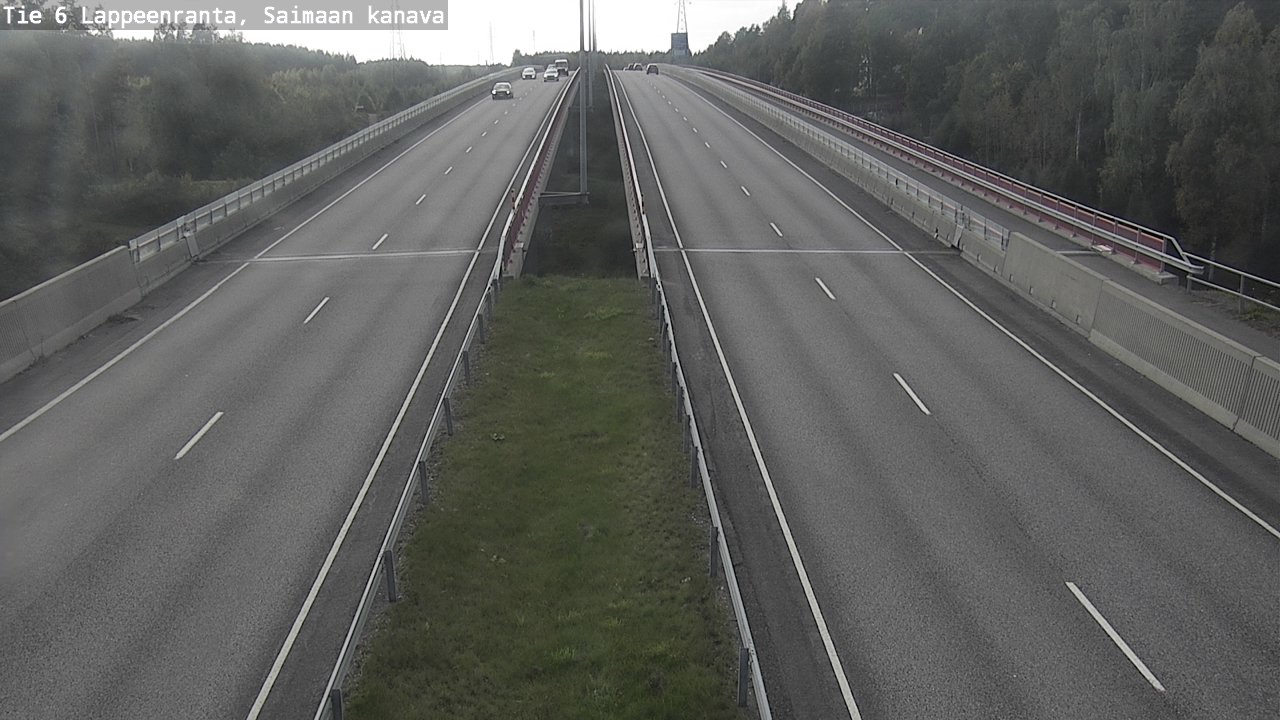 Kelikamerat Kuva Tie 6 Lappeenranta, Saimaan kanava, Lappeenranta, Etelä-Karjala