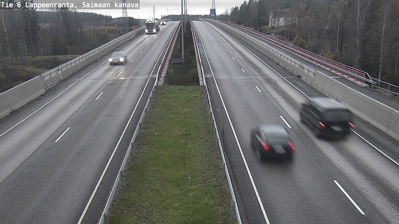 Kelikamerat Kuva Tie 6 Lappeenranta, Saimaan kanava, Lappeenranta, Etelä-Karjala