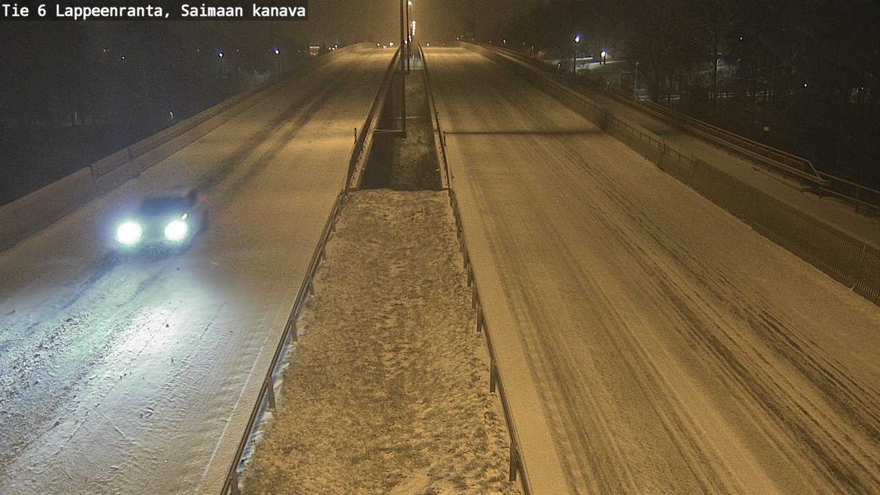 Kelikamerat Kuva Tie 6 Lappeenranta, Saimaan kanava, Lappeenranta, Etelä-Karjala