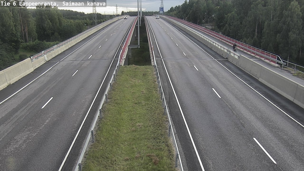 Kelikamerat Kuva Tie 6 Lappeenranta, Saimaan kanava, Lappeenranta, Etelä-Karjala