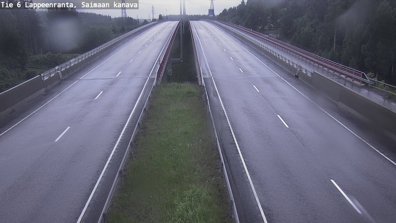 Kelikamerat Kuva Tie 6 Lappeenranta, Saimaan kanava, Lappeenranta, Etelä-Karjala