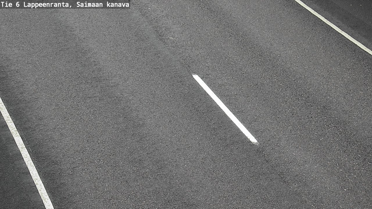 Weather Camera Image Road 6 Lappeenranta, Saimaa channel, Lappeenranta, Etelä-Karjala