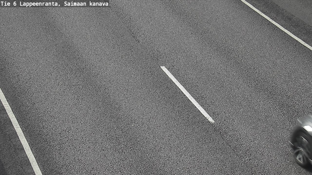 Weather Camera Image Road 6 Lappeenranta, Saimaa channel, Lappeenranta, Etelä-Karjala