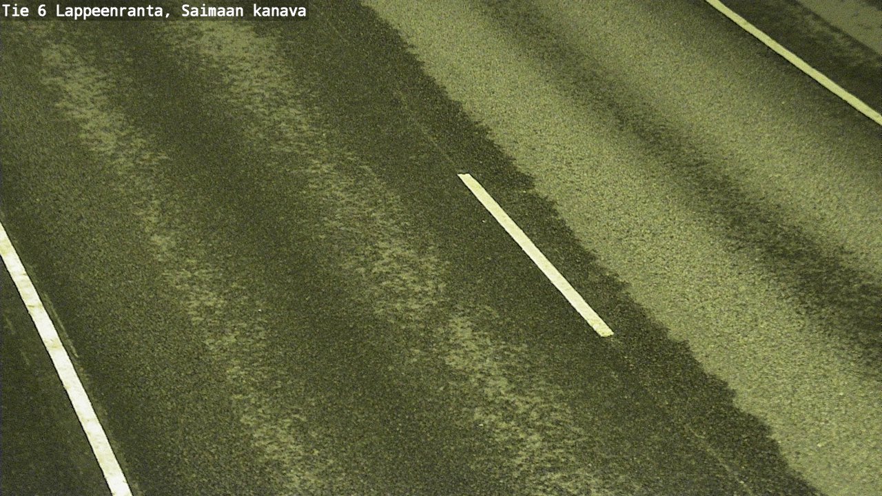 Weather Camera Image Väg 6 Villmanstrand,Saima kanal, Lappeenranta, Etelä-Karjala