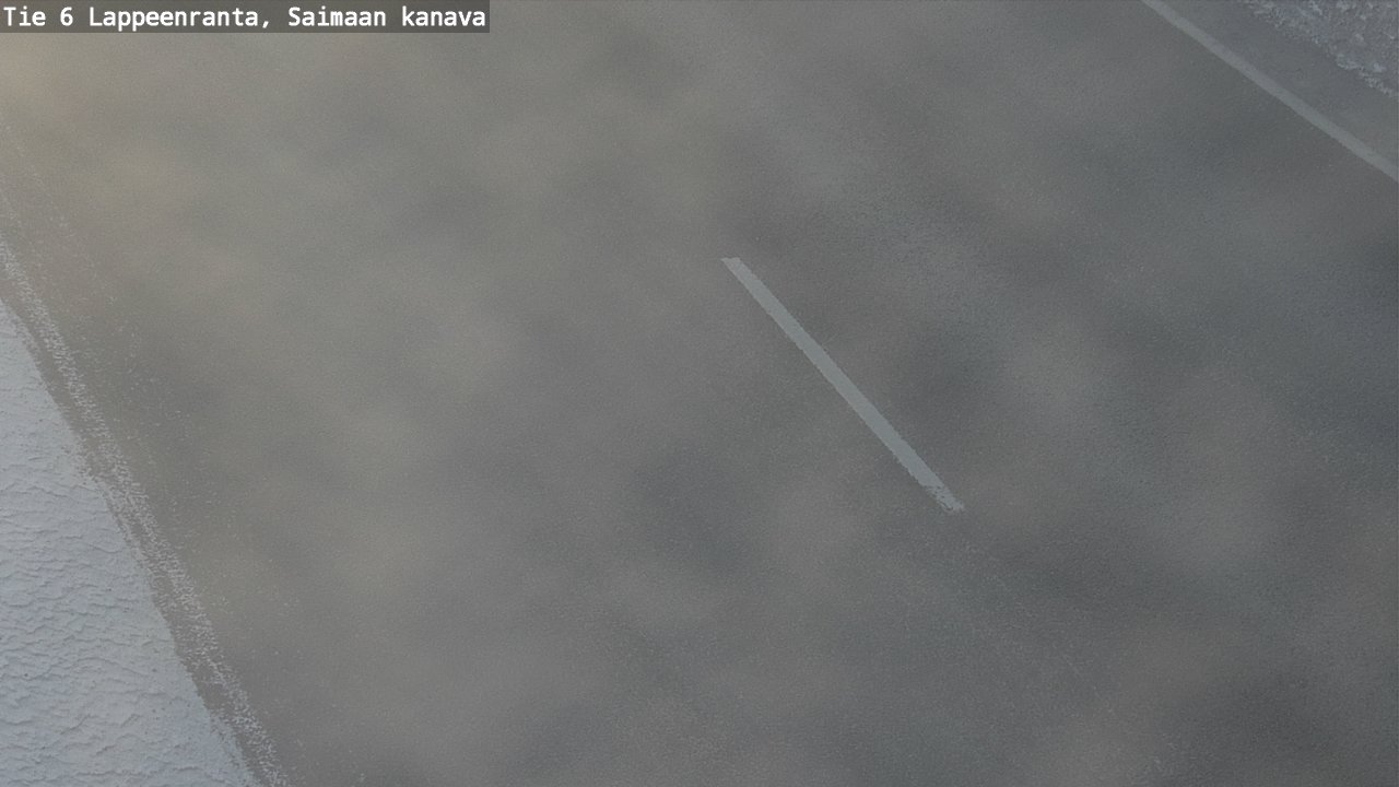 Weather Camera Image Road 6 Lappeenranta, Saimaa channel, Lappeenranta, Etelä-Karjala