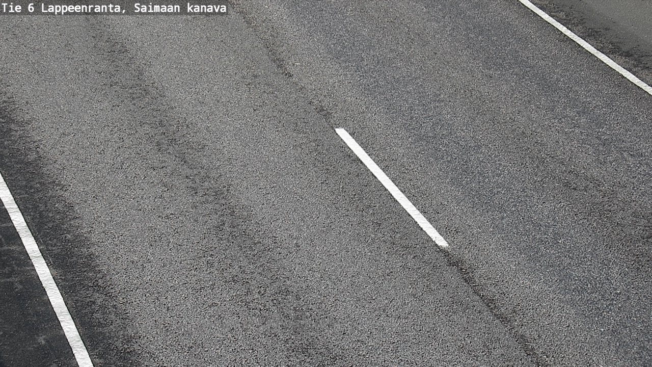 Weather Camera Image Road 6 Lappeenranta, Saimaa channel, Lappeenranta, Etelä-Karjala