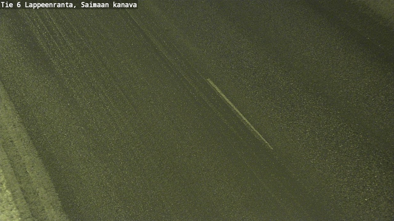 Weather Camera Image Väg 6 Villmanstrand,Saima kanal, Lappeenranta, Etelä-Karjala