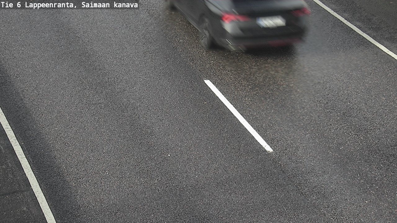 Weather Camera Image Road 6 Lappeenranta, Saimaa channel, Lappeenranta, Etelä-Karjala