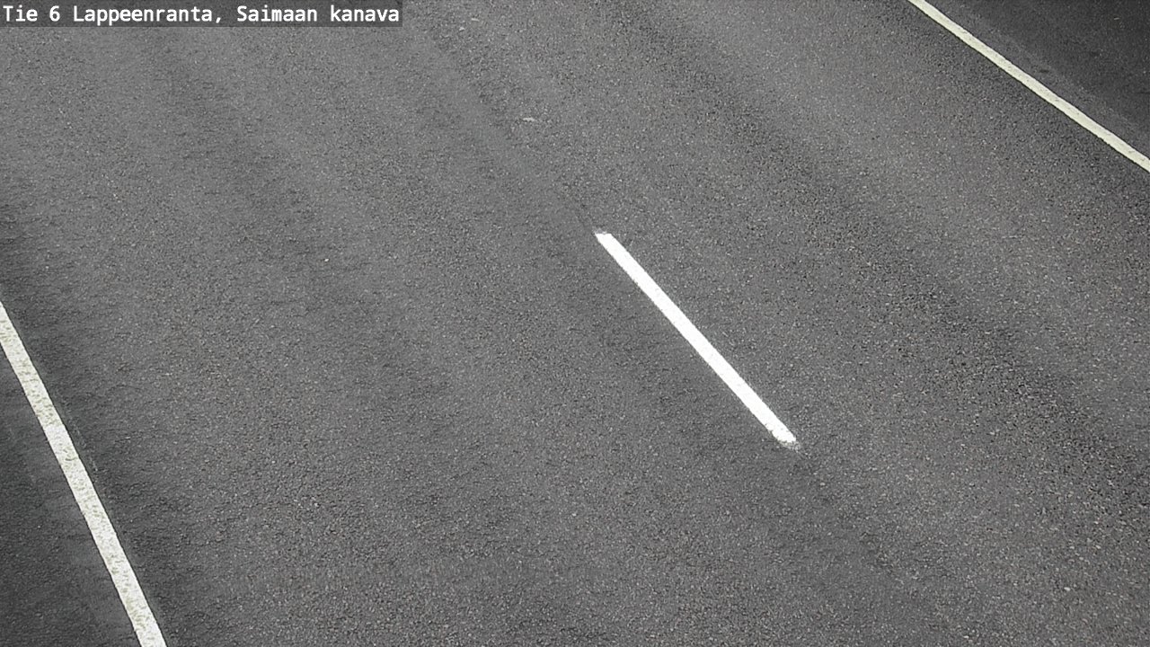 Weather Camera Image Road 6 Lappeenranta, Saimaa channel, Lappeenranta, Etelä-Karjala