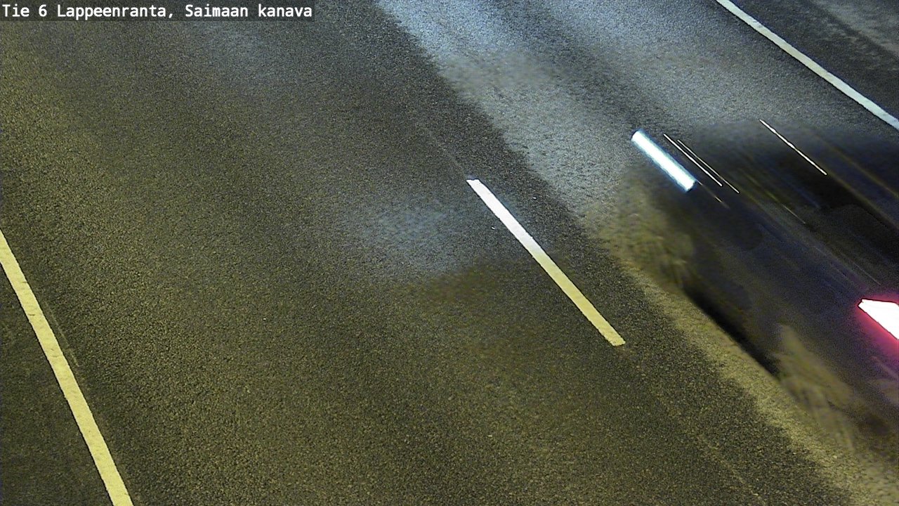 Weather Camera Image Väg 6 Villmanstrand,Saima kanal, Lappeenranta, Etelä-Karjala