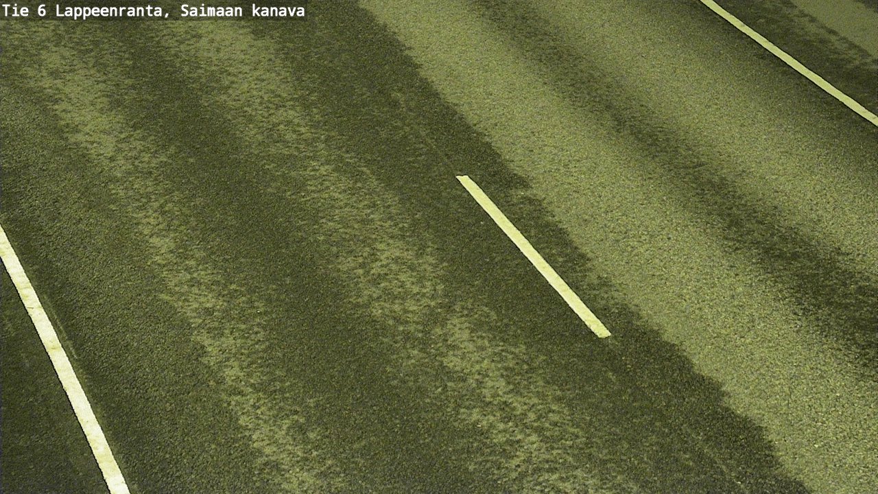 Weather Camera Image Road 6 Lappeenranta, Saimaa channel, Lappeenranta, Etelä-Karjala