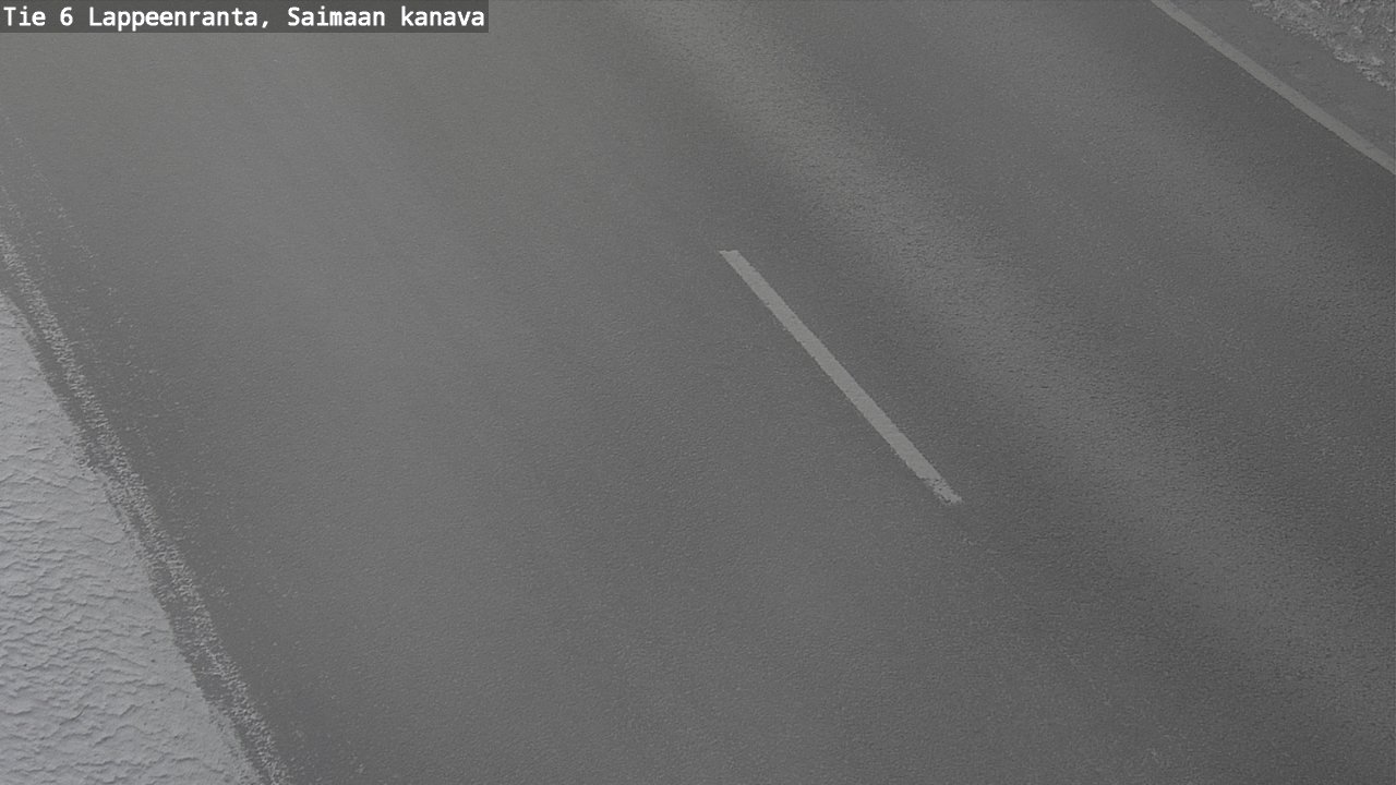 Weather Camera Image Road 6 Lappeenranta, Saimaa channel, Lappeenranta, Etelä-Karjala