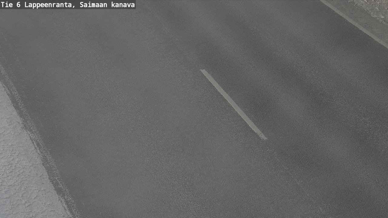 Weather Camera Image Road 6 Lappeenranta, Saimaa channel, Lappeenranta, Etelä-Karjala