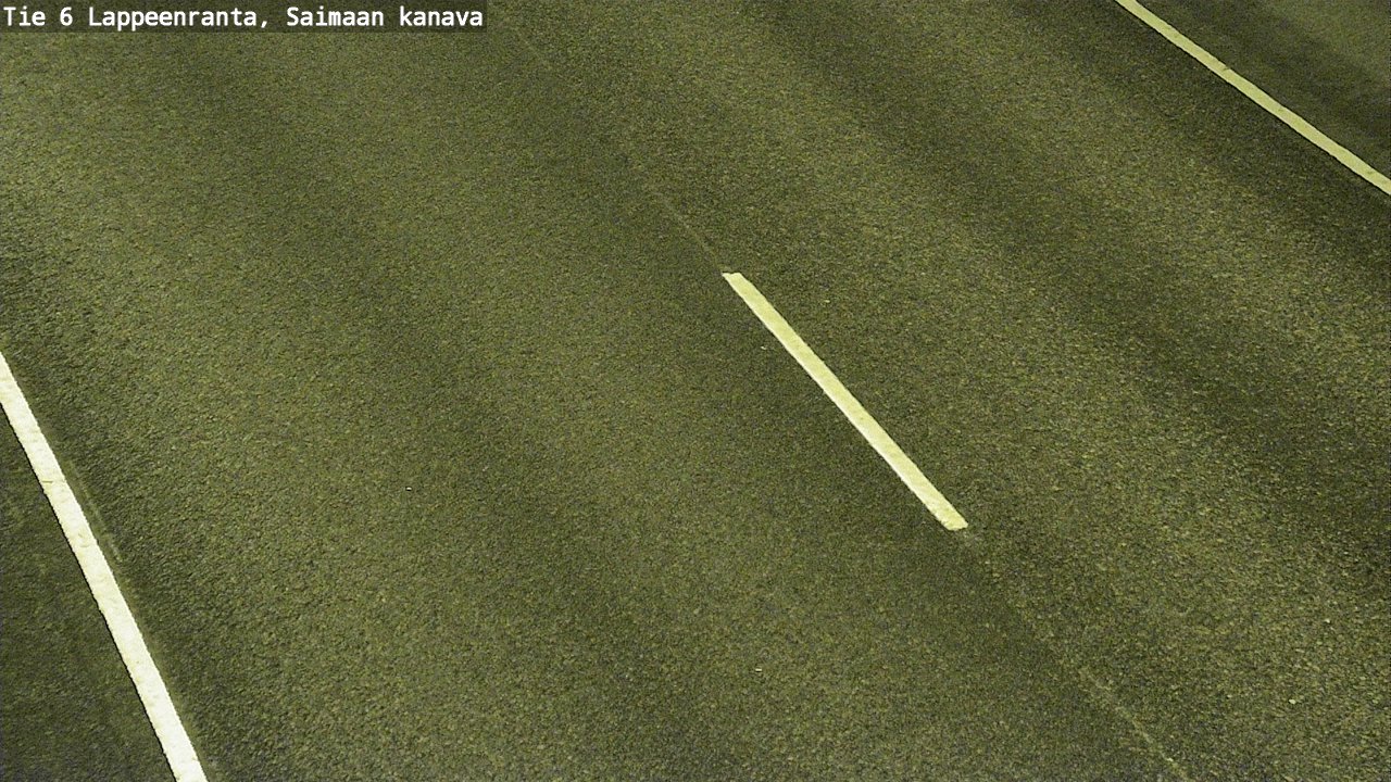 Weather Camera Image Road 6 Lappeenranta, Saimaa channel, Lappeenranta, Etelä-Karjala