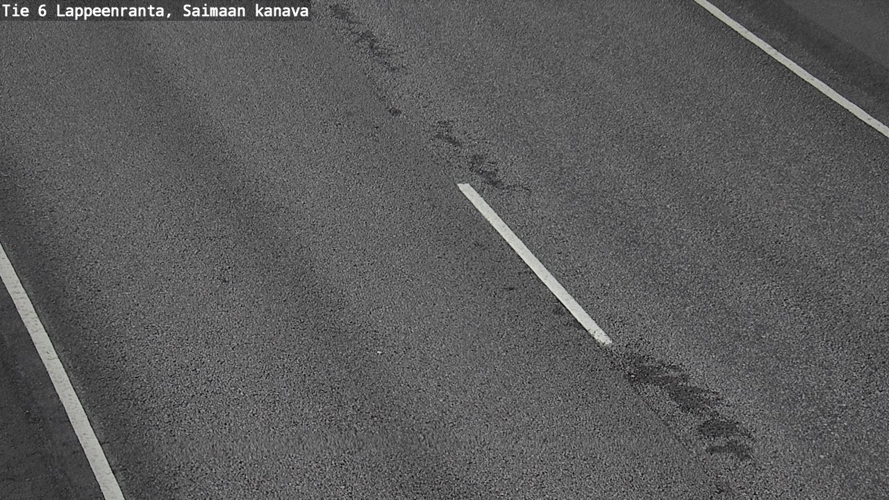 Weather Camera Image Road 6 Lappeenranta, Saimaa channel, Lappeenranta, Etelä-Karjala