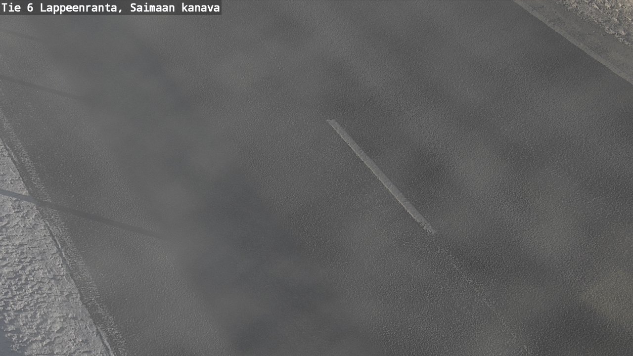 Weather Camera Image Road 6 Lappeenranta, Saimaa channel, Lappeenranta, Etelä-Karjala
