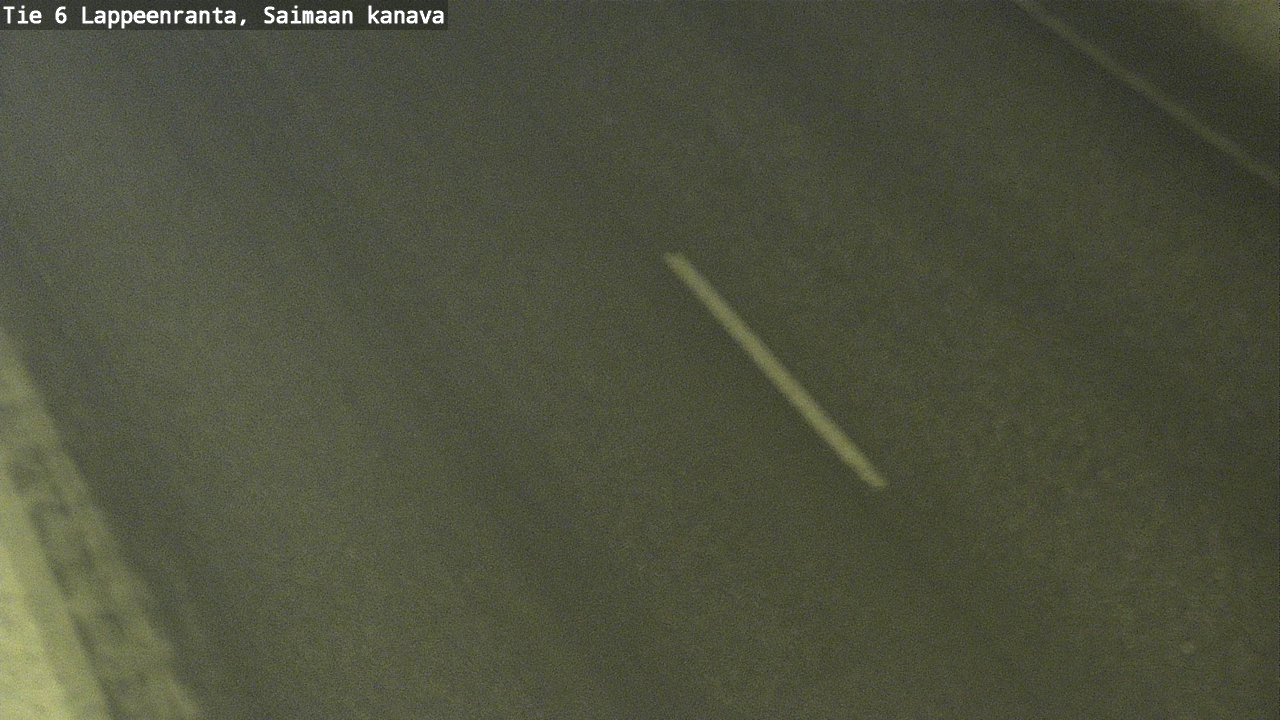 Weather Camera Image Väg 6 Villmanstrand,Saima kanal, Lappeenranta, Etelä-Karjala